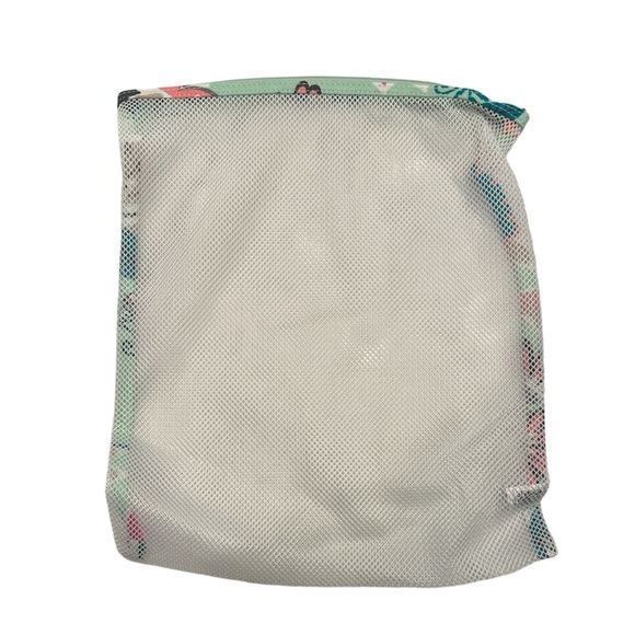 *NWT* Vera Bradley Travel Takes Lingerie Bag Set in Mint Flowers - Picture 2 of 4